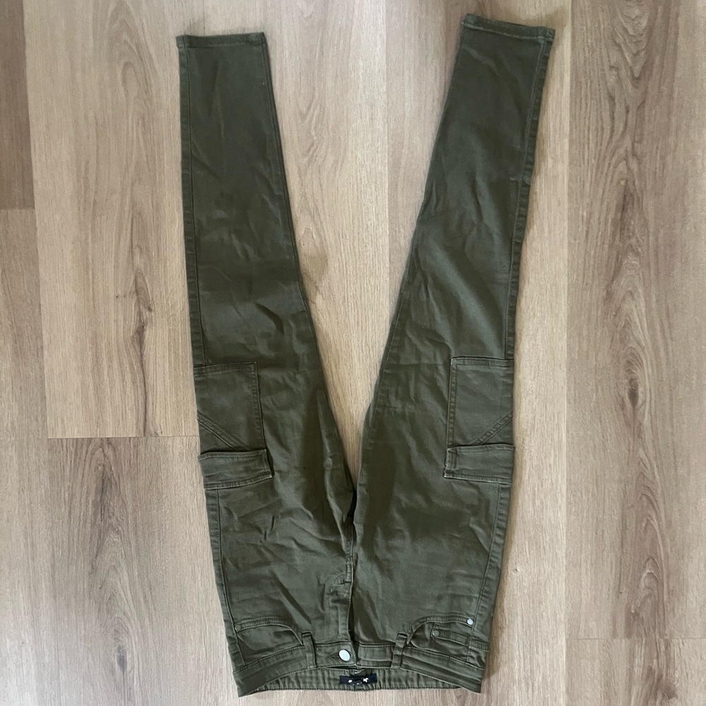 Olive Green Cargo Pants